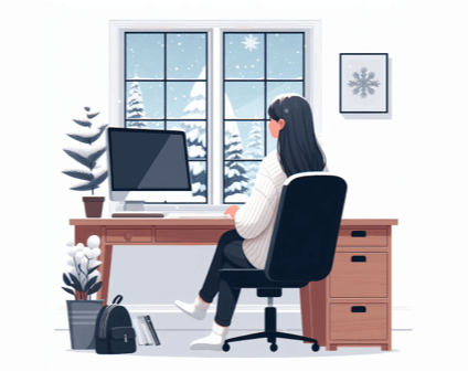 How winter impacts your productivity