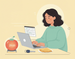 AI planner with Pomodoro